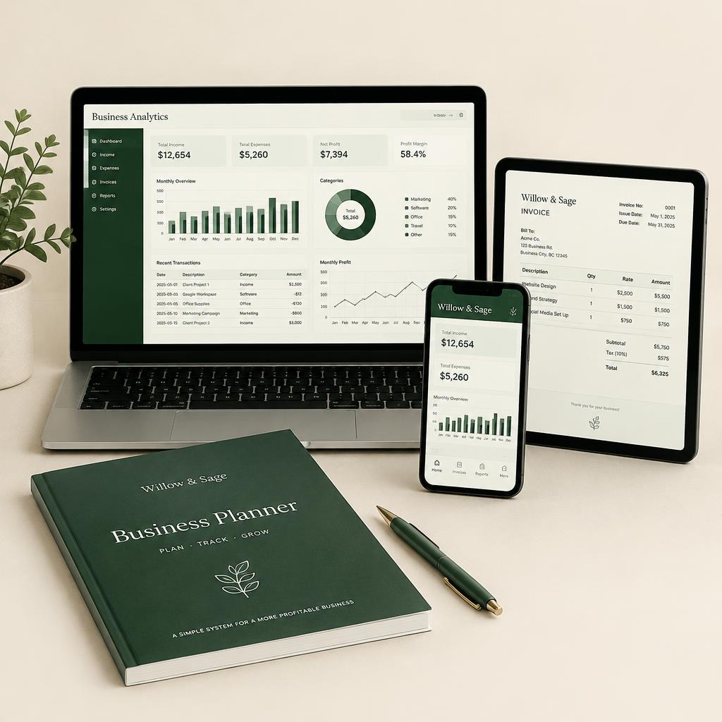 Ultimate Solo Business Bundle mockup