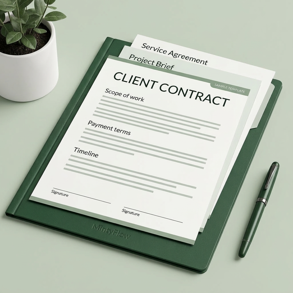 Client Contract Template Pack mockup